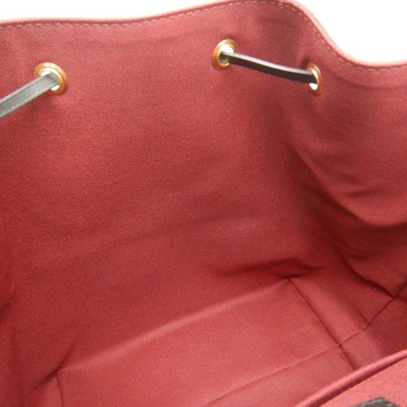 Louis Vuitton Monogram Montsouris Backpack PM Cowhide Leather Black Backpack - Picture 8 of 8